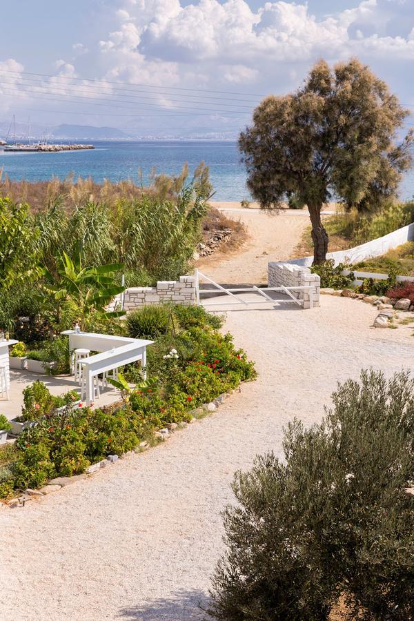 Villa San Dimitrio House On The Beach Logaras Esterno foto