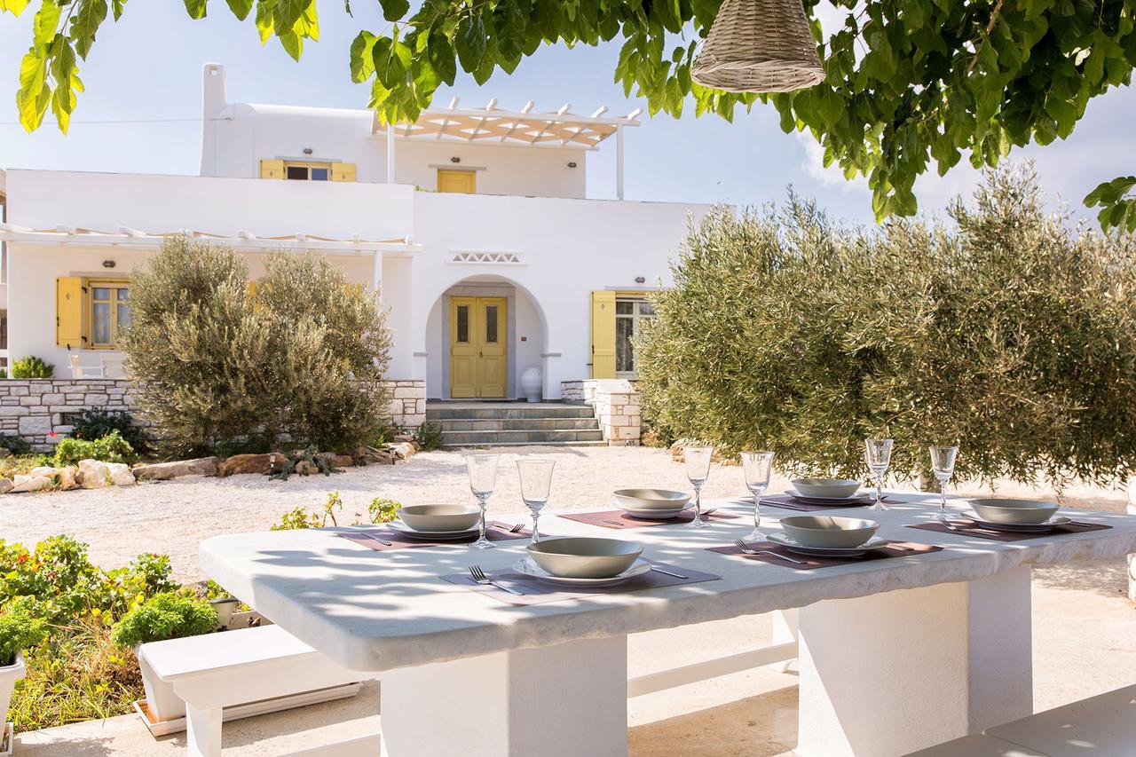 Villa San Dimitrio House On The Beach Logaras Esterno foto