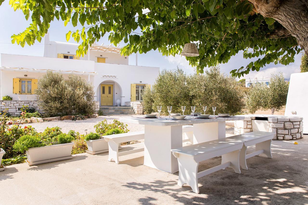 Villa San Dimitrio House On The Beach Logaras Esterno foto