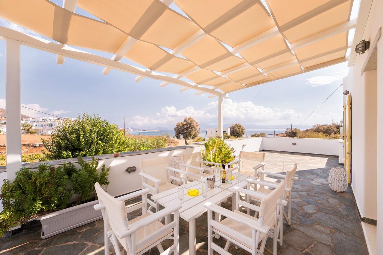 Villa San Dimitrio House On The Beach Logaras Esterno foto
